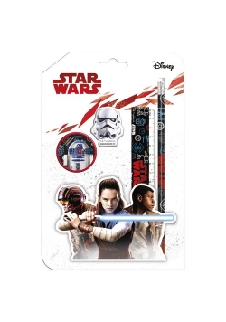 Zestaw 4 przyborów szkolnych Star Wars 18