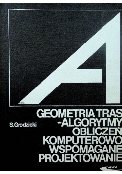 Geometria Tras Algorytmy obliczeń komputerowo wspomagane projektowanie