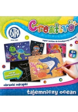 Creativo - Tajemniczy ocean obrazki zdrapki ASTRA