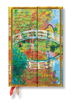 Kalendarz książkowy Monet (Bridge), Letter to Morisot Mini 2019 Horizontal
