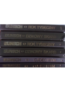 Korol Bunsch dzieła, zestaw 6 książek
