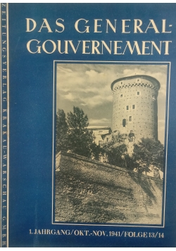 Das Generalgouvernement folge 13 \ 14, 1941 r.