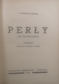 Perły, 1938r.