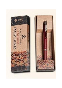 Długopis Zenith 7 Retro w etui bordowy ZENITH