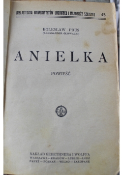 Anielka 1927 r.