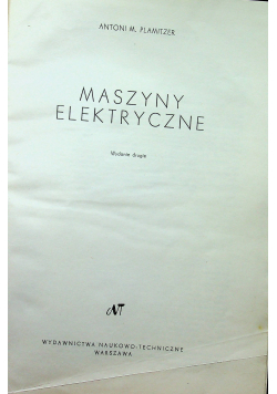 Maszyny elektryczne