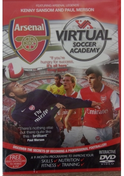 Arsenal Virtual Soccer Academy, DVD, Nowa