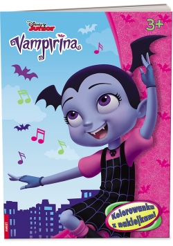 Vampirina Kolorowanka z naklejkami