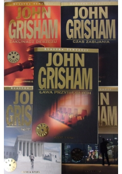 John Grisham, zestaw 5 książek