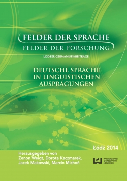 Felder der Sprache Deutsche Sprache in Linguistischen Auspragungen