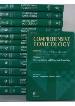 Comprehensive Toxicology, zestaw 13 książek