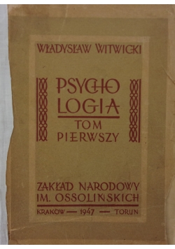 Psychologia ,1947r.