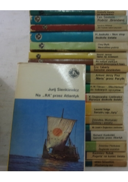 Sławni żeglarze,komplet 19 książek