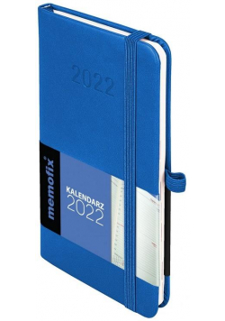 Kalendarz 2022 Memo A6 niebieski TDW ANTRA