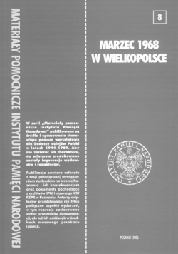 Marzec 1968 w Wielkopolsce