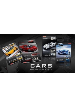 Zeszyt A5/32K kratka Cars (10szt)