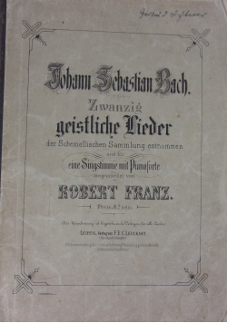 Zwanzig geistliche Lieder,