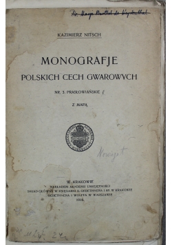Monografje polskich cech gwarowych 1916 r.