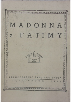 Madonna z Fatimy ,1945r.