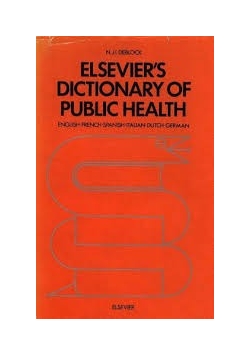 Elsevier's dictionary of public health
