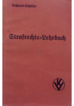 Strafrechts Lehrbuch, 1942 r.