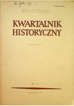Kwartalnik historyczny 1979