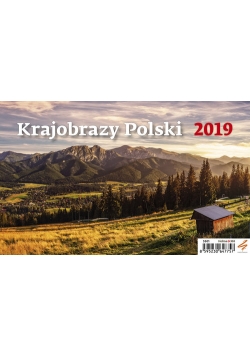 Kalendarz biurkowy Krajobrazy 2019