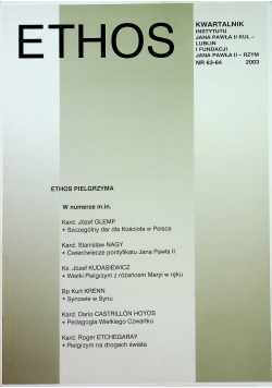 Ethos Kwartalnik Nr 63 / 64
