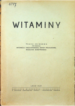Witaminy 1949r