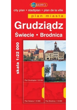 Plan Miasta- Grudziądz/Świecie/Brodnica -BR-