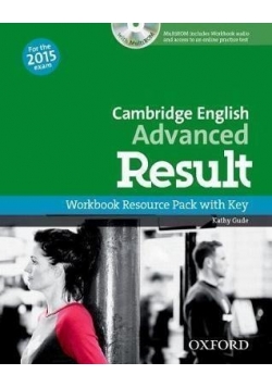 Cambridge English Advanced Result Workbook Resource Pack with Key