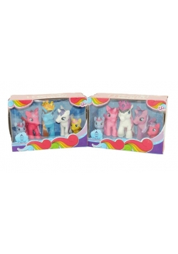 Kucyki Lili - Zestaw 5 szt, różne wzory