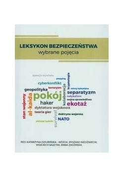 Leksykon bezpieczeństwa, wybrane pojecia