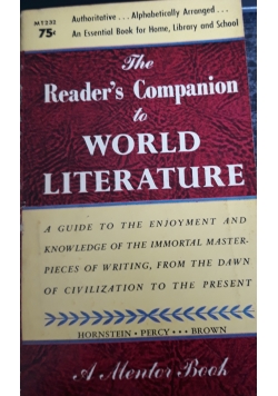 The reader's companion to world literature