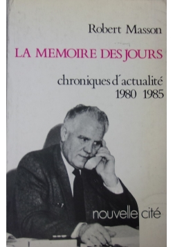 La memoire des jours