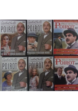 Poirot, zestaw 6 płyt DVD