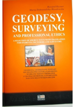 Geodezja geodezyjne pomiary szczegółowe i etyka zawodowa