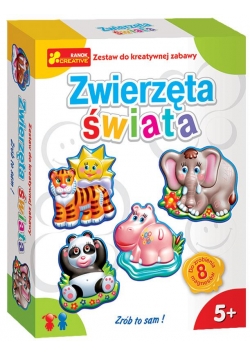 Magnesy na lodówkę - Zwierzęta świata