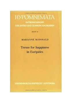 Terms for happiness in Euripides