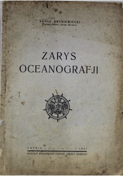 Zarys oceanografji 1931 r