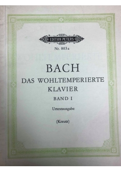 Das wohtemperierte Klavier, Band I
