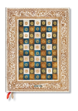 Kalendarz książkowy Aureo Ultra Vertical 2019