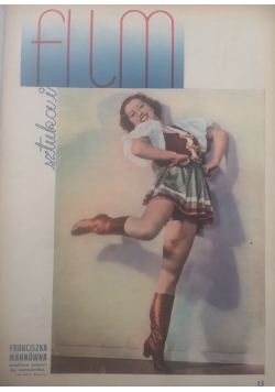 Sztuka i film - Franciszka Mannówna, ok. 1937r.