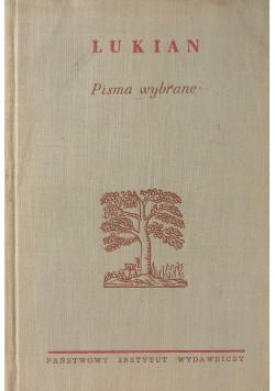Lukian Pisma wybrane