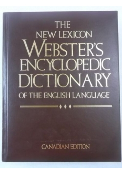 The New Lexicon Webster's Encyclopedic Dictionary of The English Language