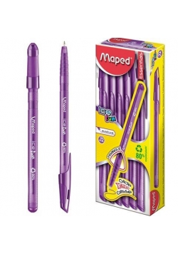 Długopis Ice Fun Fioletowy (12szt) MAPED