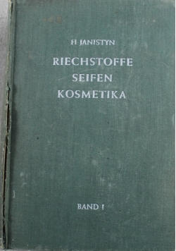 Riechstoffe seifen kosmetika 1950 r.