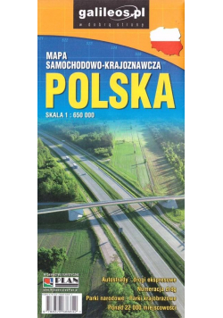 Mapa samochodowa - Polska 1:650 000