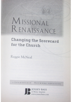Missional  Renaissance