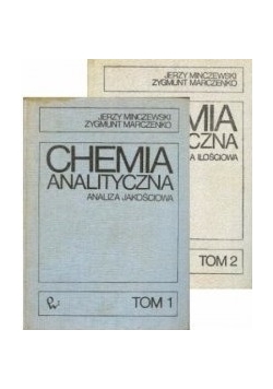 Chemia analityczna, tom I-II